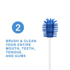Fresh-Tips | Disposable Mini Brush | Peppermint Flavor