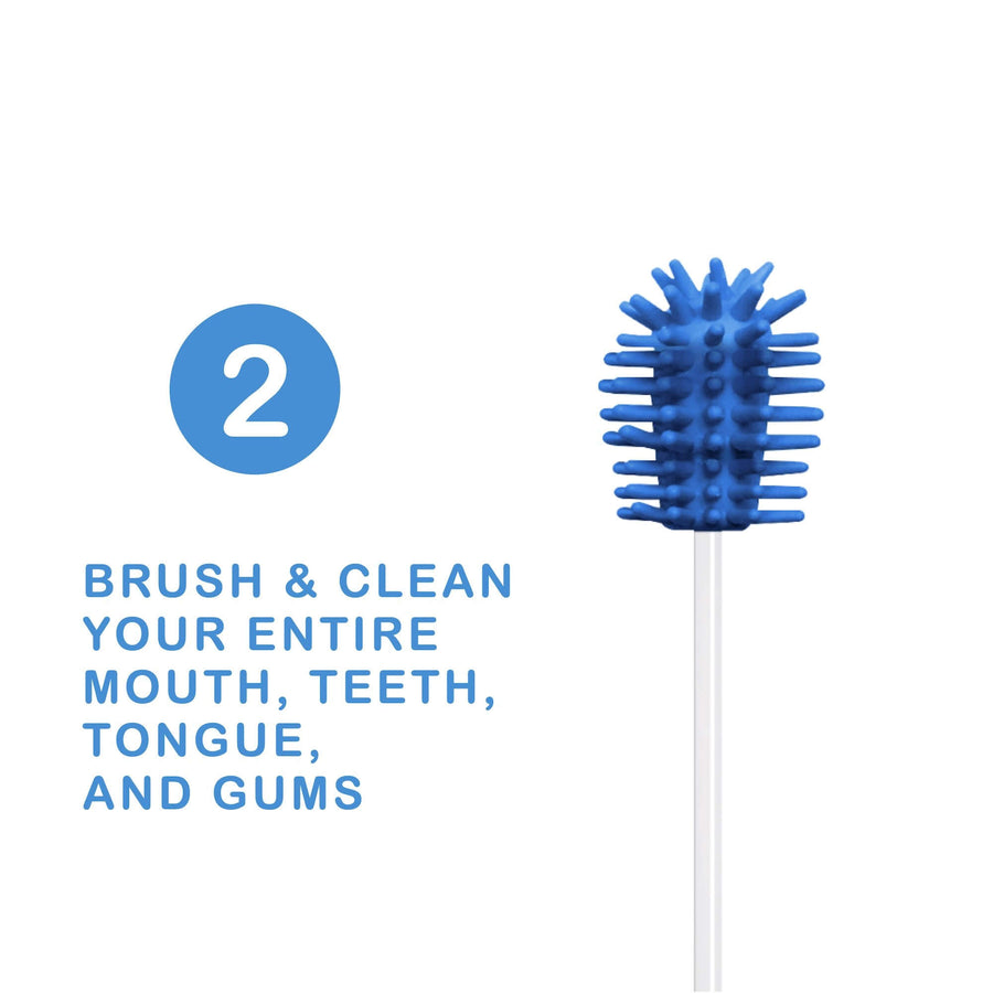 Fresh-Tips | Disposable Mini Brush | Peppermint Flavor